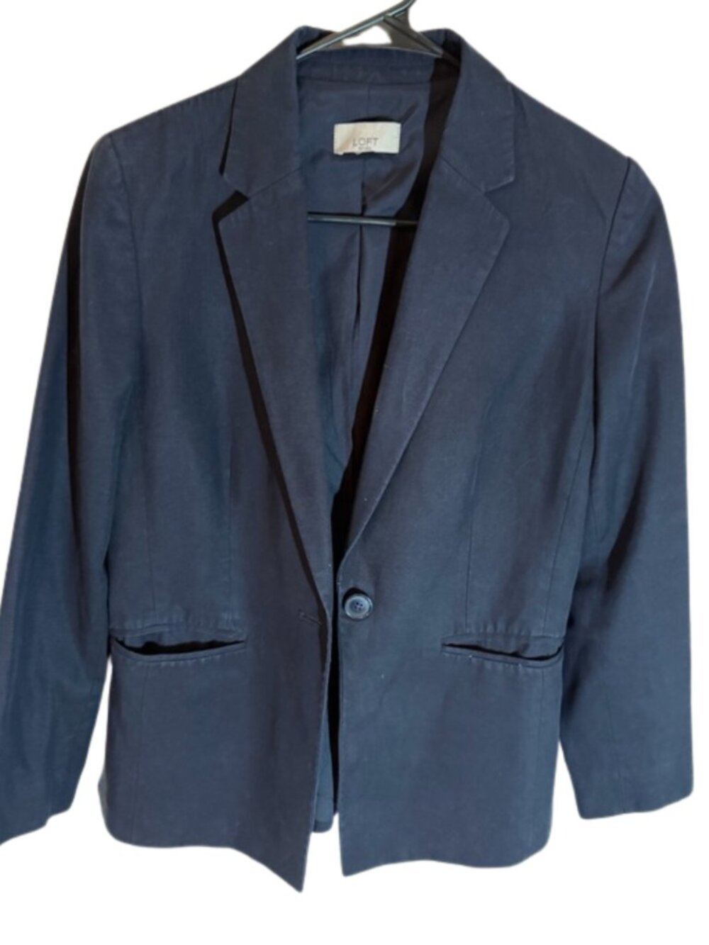 💙✨ LOFT Relaxed Blazer / Women’s Jacket – Navy ✨📏 Size: M